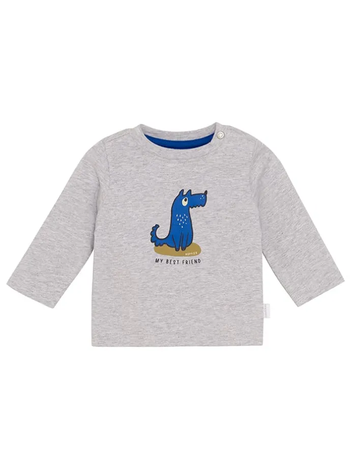Longsleeve in Grau