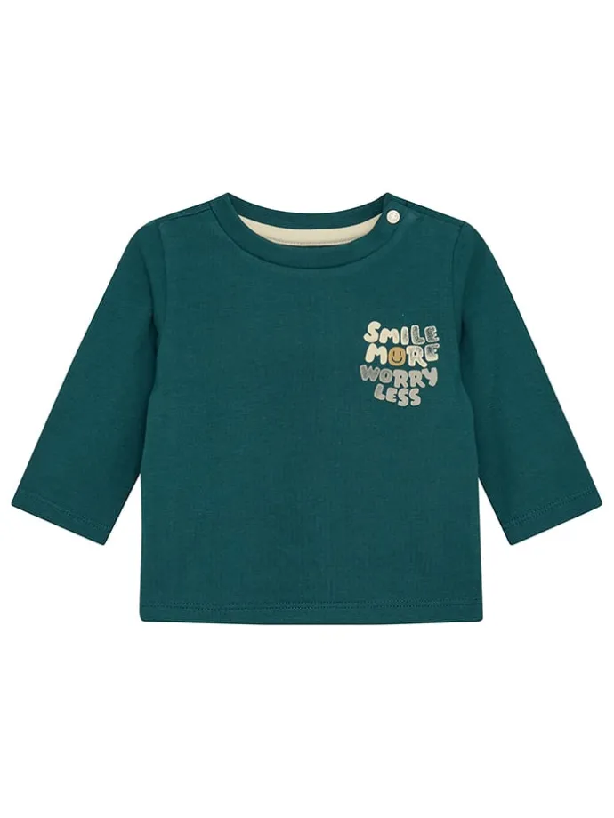 Longsleeve in Grün