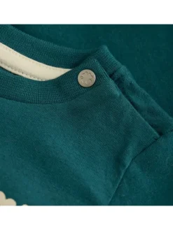 Longsleeve in Grün
