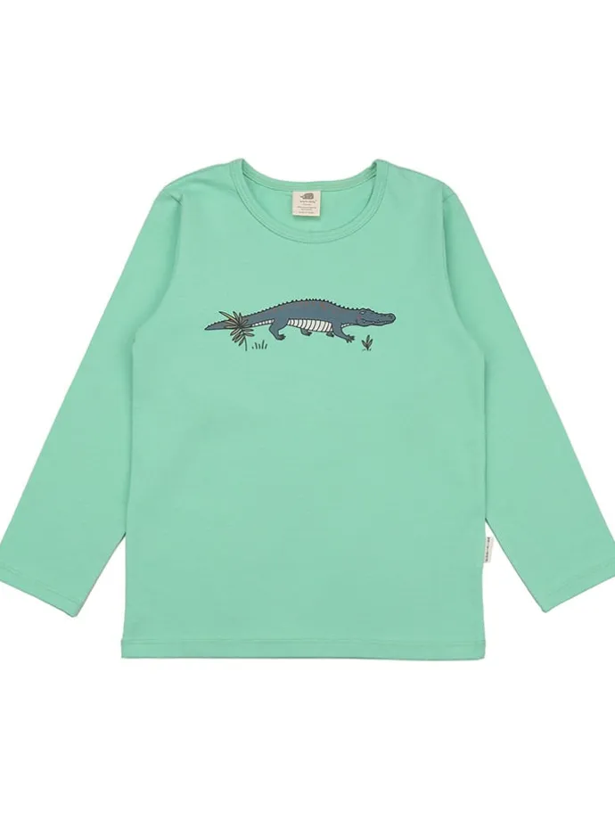 Longsleeve in Grün