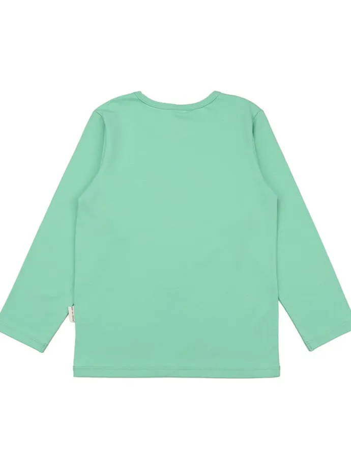 Longsleeve in Grün