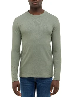 Longsleeve in Grün