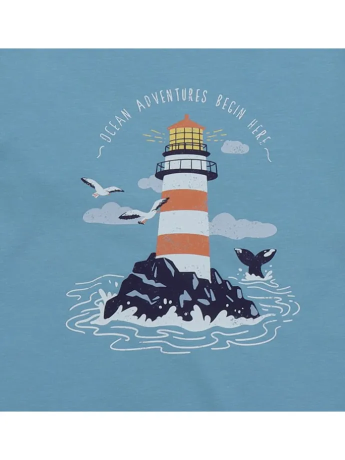 Longsleeve in Hellblau