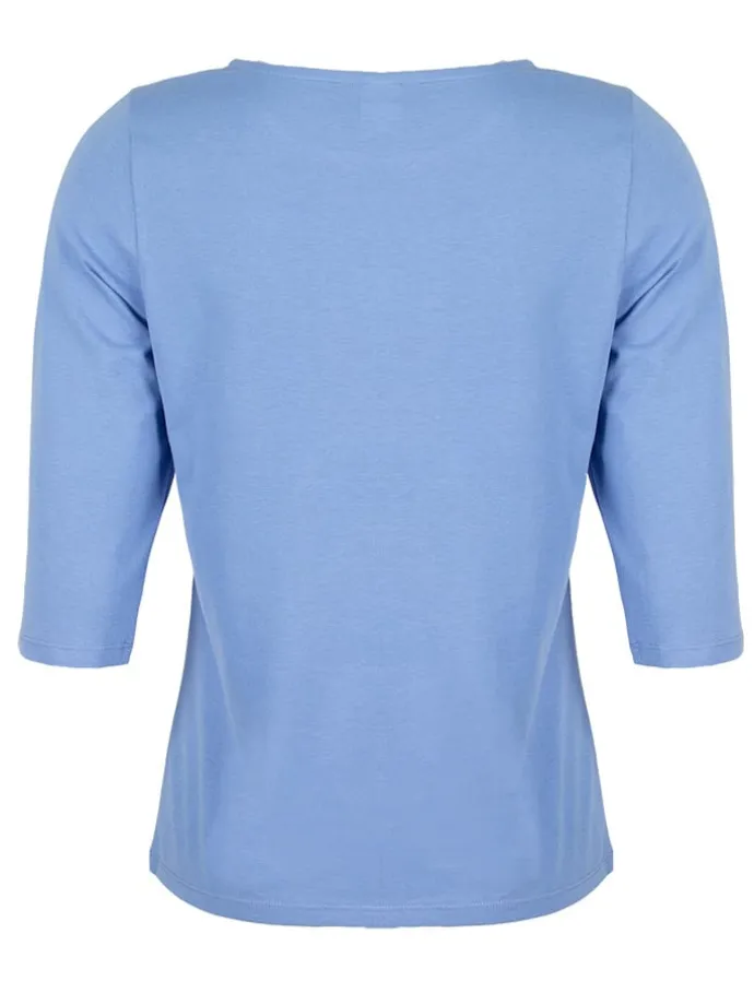 Longsleeve in Hellblau