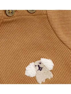 Longsleeve in Hellbraun