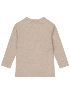 Longsleeve in Hellbraun