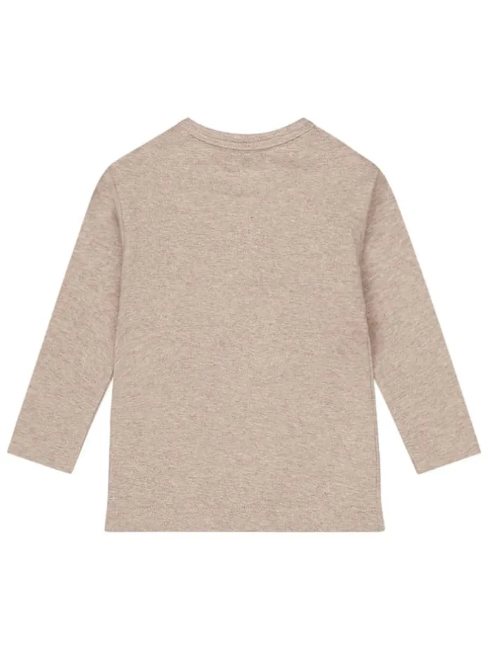 Longsleeve in Hellbraun