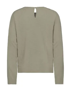 Longsleeve in Oliv