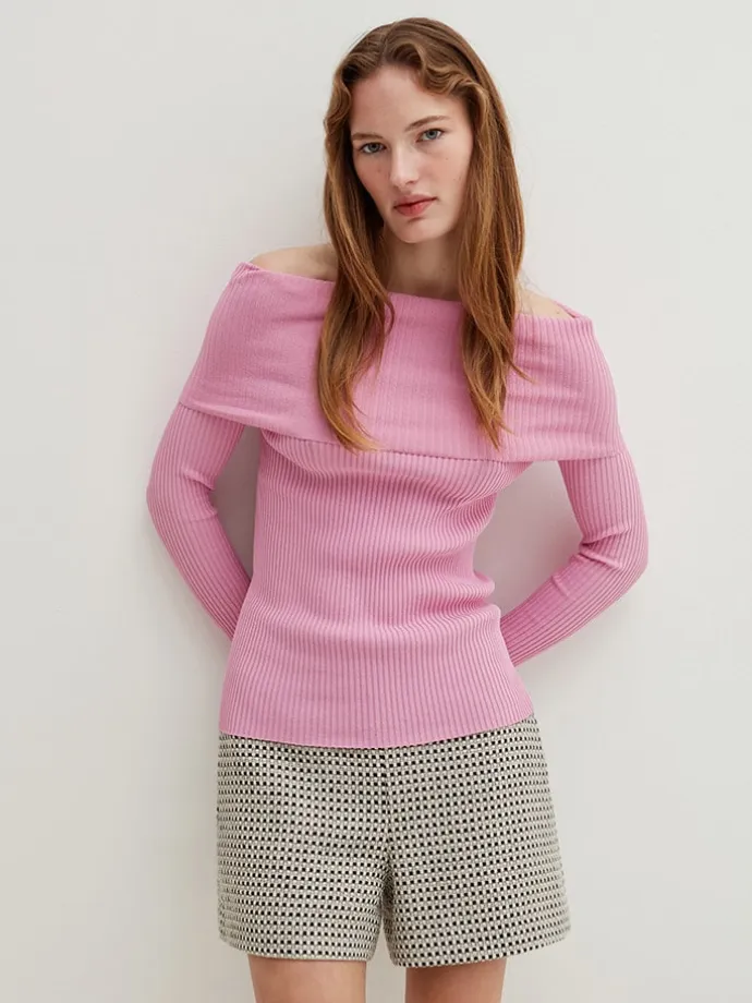 Longsleeve in Rosa