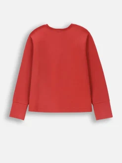 Longsleeve in Rot