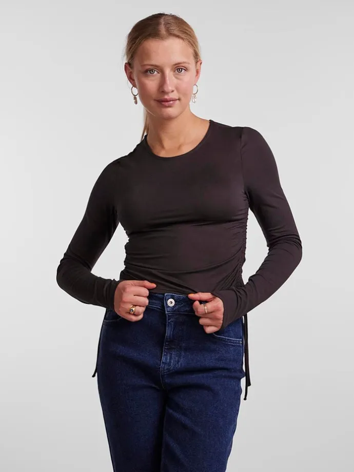Longsleeve in Schwarz