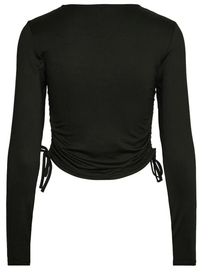 Longsleeve in Schwarz