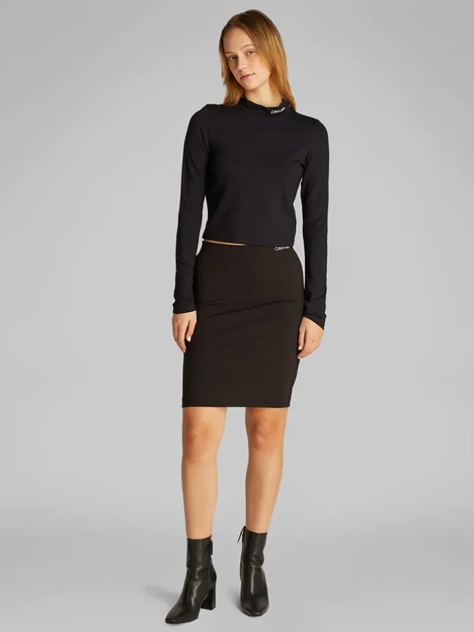 Longsleeve in Schwarz