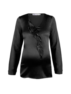 Longsleeve in Schwarz