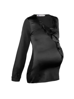 Longsleeve in Schwarz