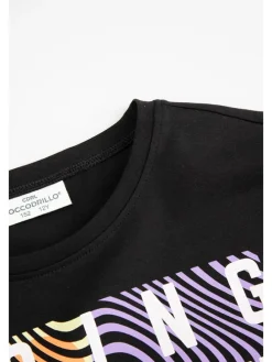 Longsleeve in Schwarz