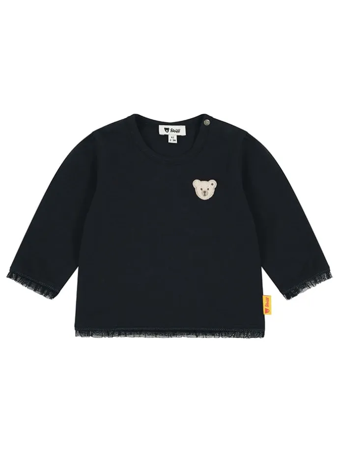 Longsleeve in Schwarz