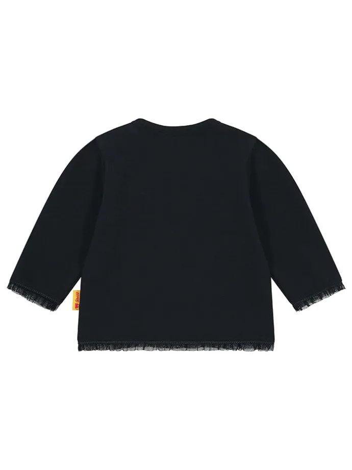 Longsleeve in Schwarz
