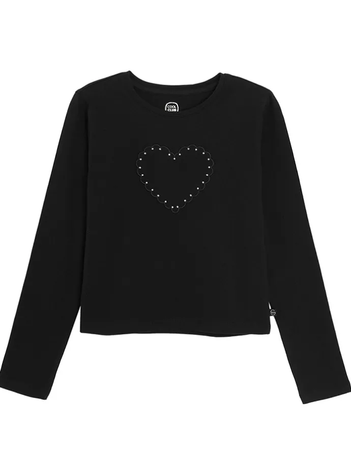 Longsleeve in Schwarz