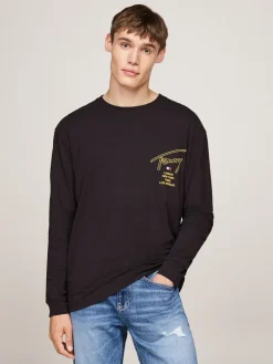 Longsleeve in Schwarz