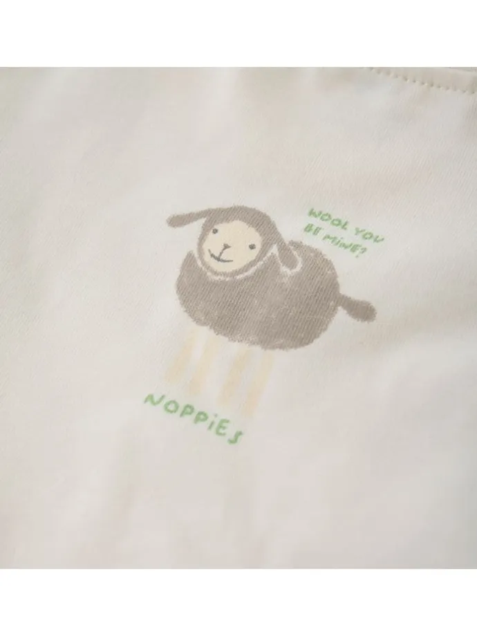 Longsleeve in Weiß