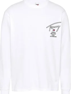 Longsleeve in Weiß