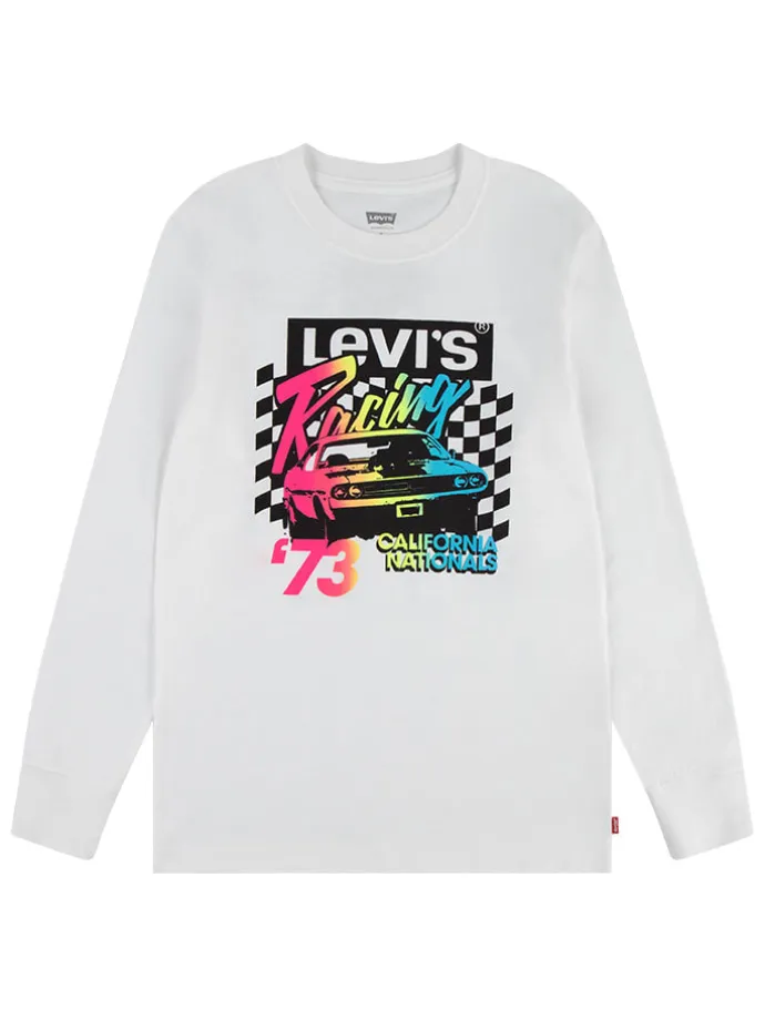 Longsleeve in Weiß