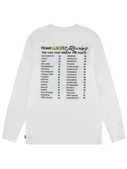 Longsleeve in Weiß