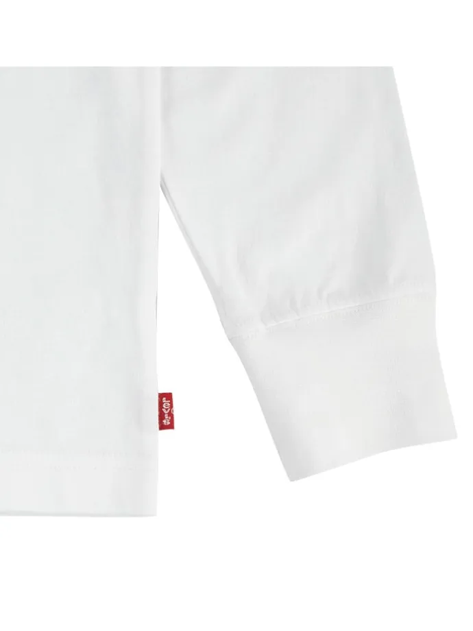 Longsleeve in Weiß