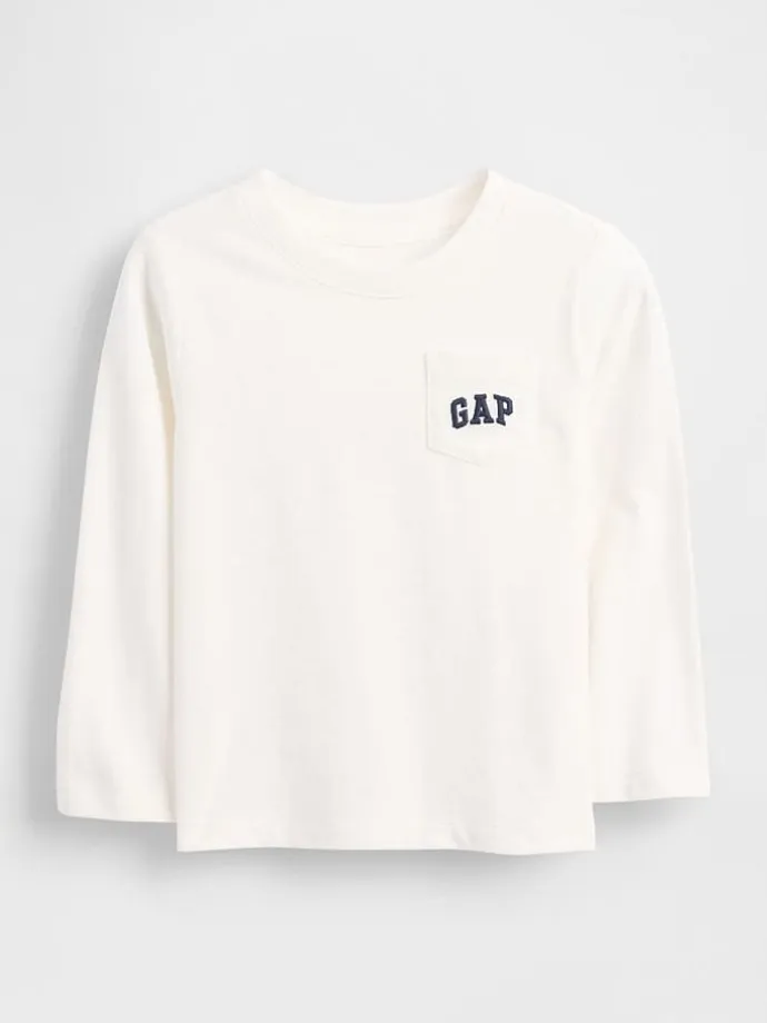 Longsleeve in Weiß