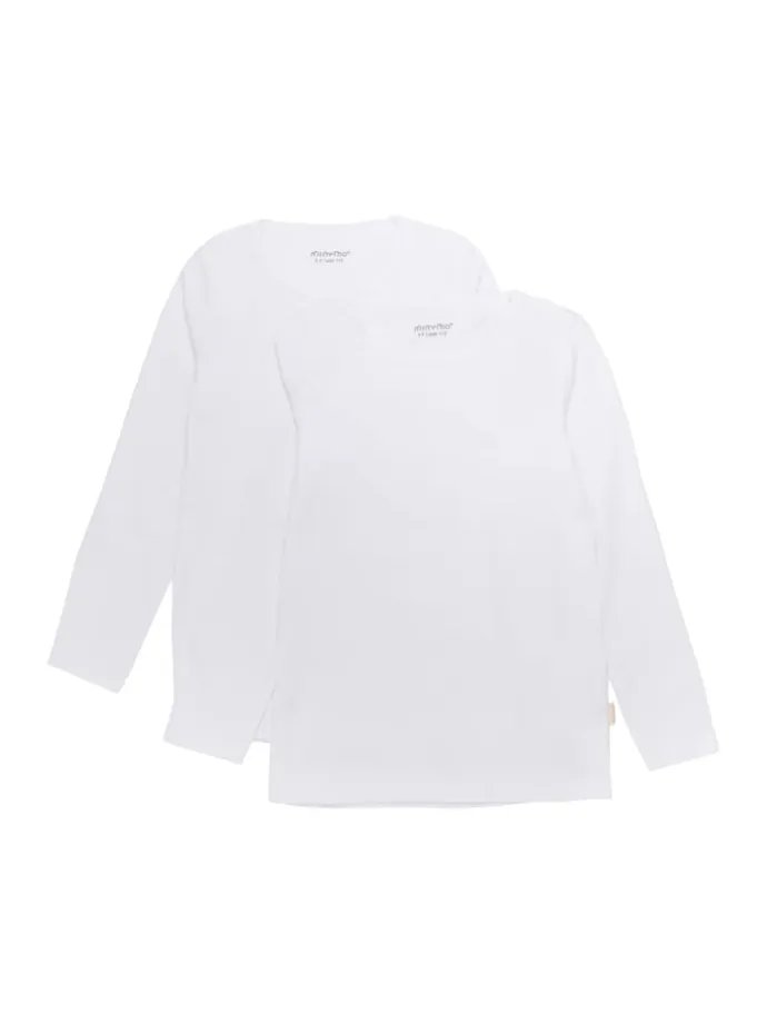 Longsleeve MIBasic in Weiß