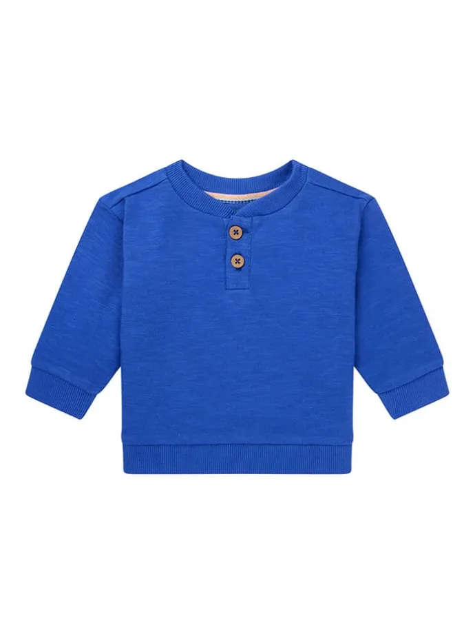 Longsleeve "Oita" in Blau