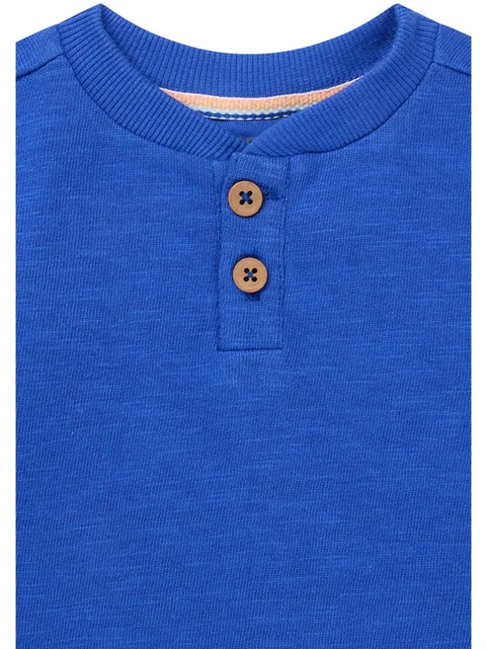 Longsleeve "Oita" in Blau