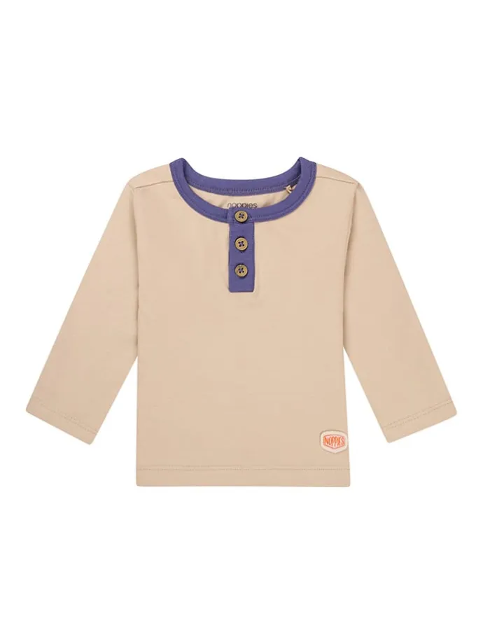 Longsleeve "Olivehurst" in Beige