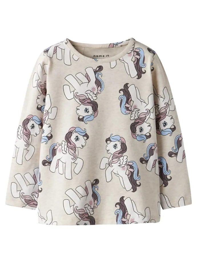 Longsleeve "Omba" in Beige