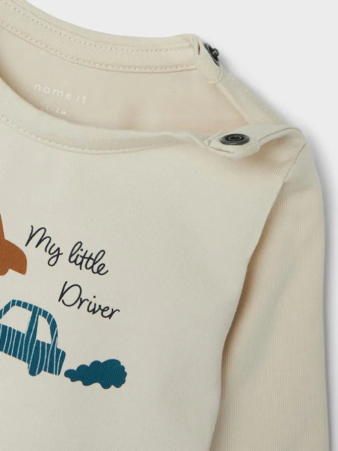 Longsleeve "Oswin" in Creme