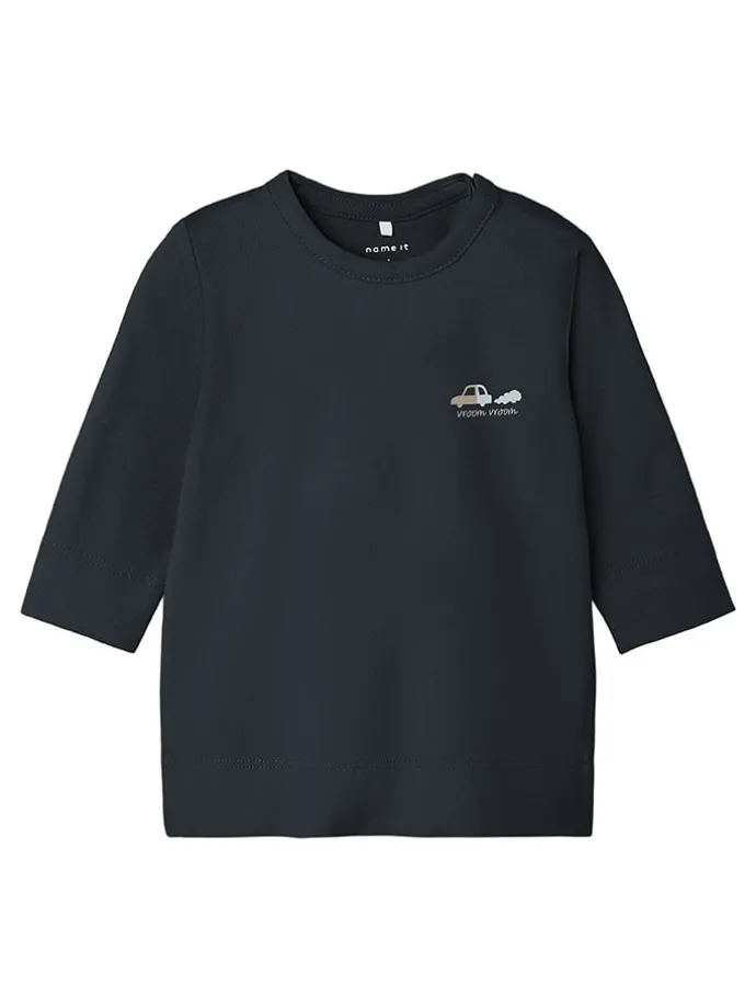Longsleeve "Oswin" in Dunkelblau