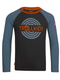 Longsleeve "Preikestolen" in Dunkelblau/ Hellblau