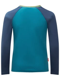Longsleeve "Preikestolen" in Blau/ Dunkelblau