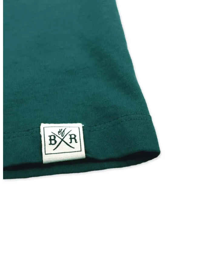 Longsleeves " Lemon " in racing-green