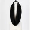 Loop-Schal "Clody" in Schwarz - (L)65 x (B)40 cm