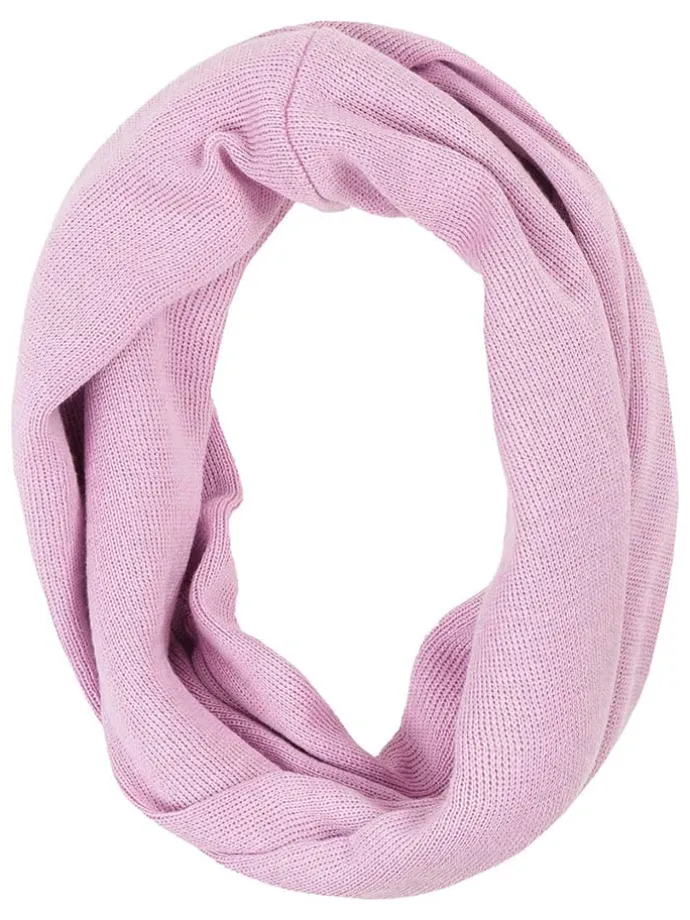 Loop-Schal in Rosa