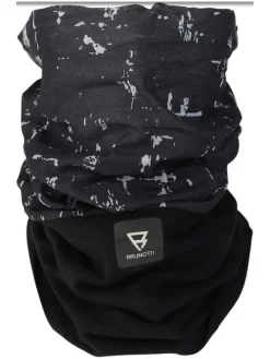 Loop-Schal "Twostroke" in Schwarz/ Grau