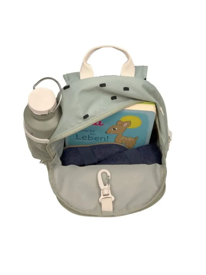 Lässig Kindergartenrucksack - Mini Backpack, Happy Prints light olive