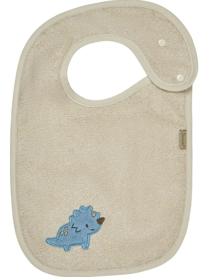 Lätzchen Einlage DINO Rexi in beige