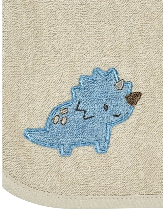 Lätzchen Einlage DINO Rexi in beige