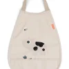 Lätzchen "Tiny farm" in Beige
