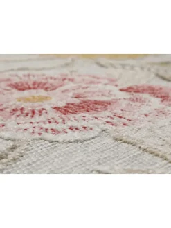 Läufer Abloom in beige, gelb, rot