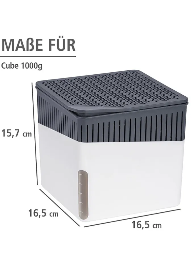 Luftentfeuchter-Nachfüllpack "Cube" in Weiß