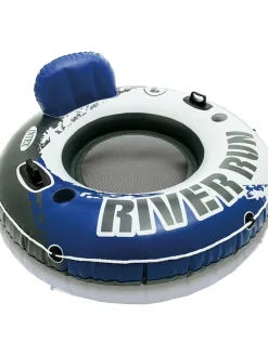 Luft-Lounge "RiverRun 1"  in Blau/ Weiß